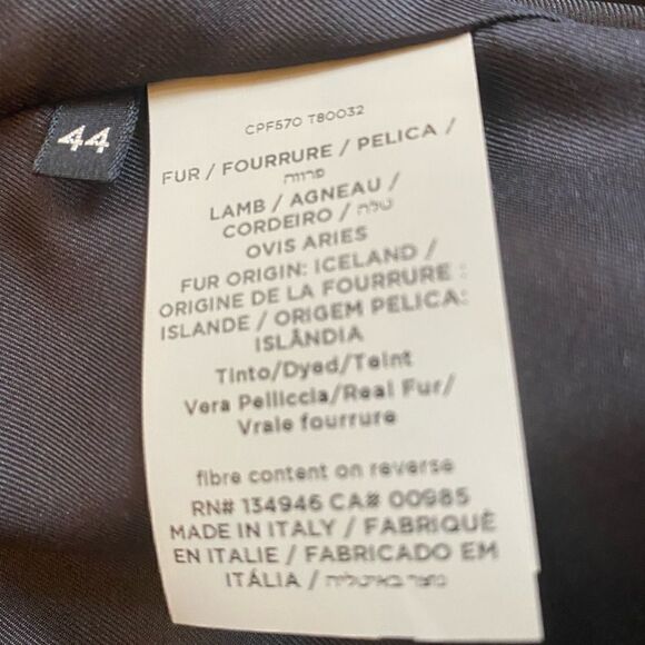 Tom Ford Fur Coat- size 44 - Picture 4 of 10